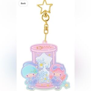 ✅Little Twin Stars Acrylic Keychain Hourglass - Sanrio Kiki Lala - New